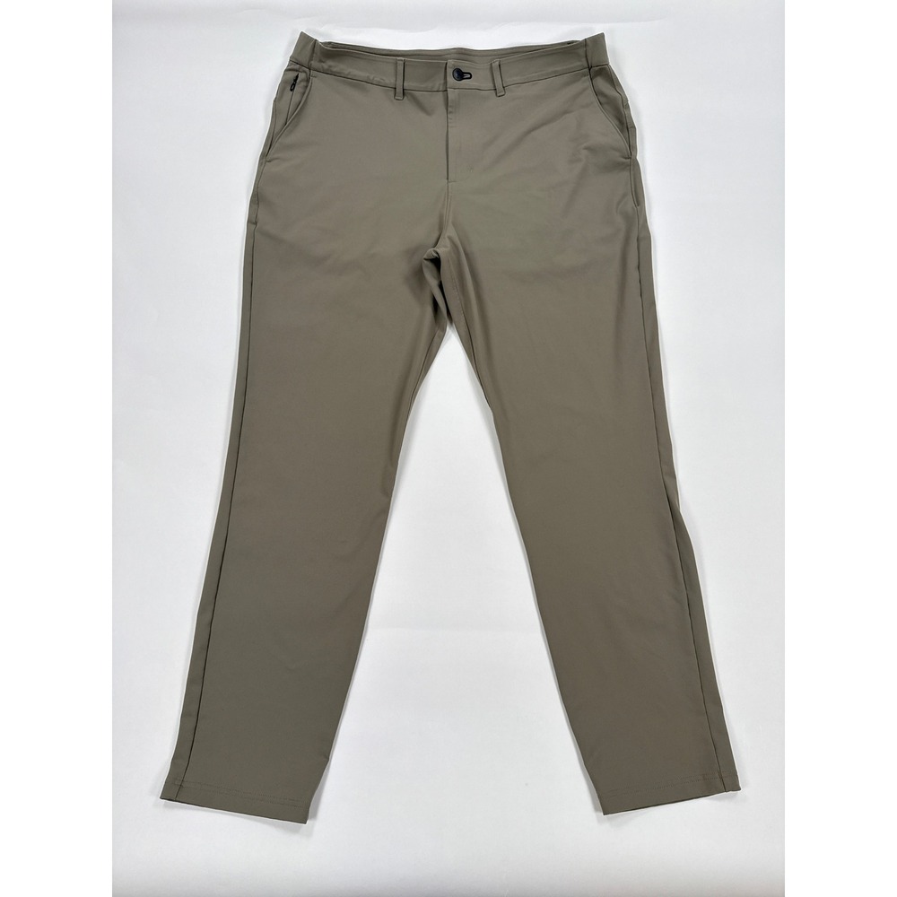 Public Rec All Day Every Day Mens Pants 36x32 Tan Stretch 5 Pocket Nylon Stretch